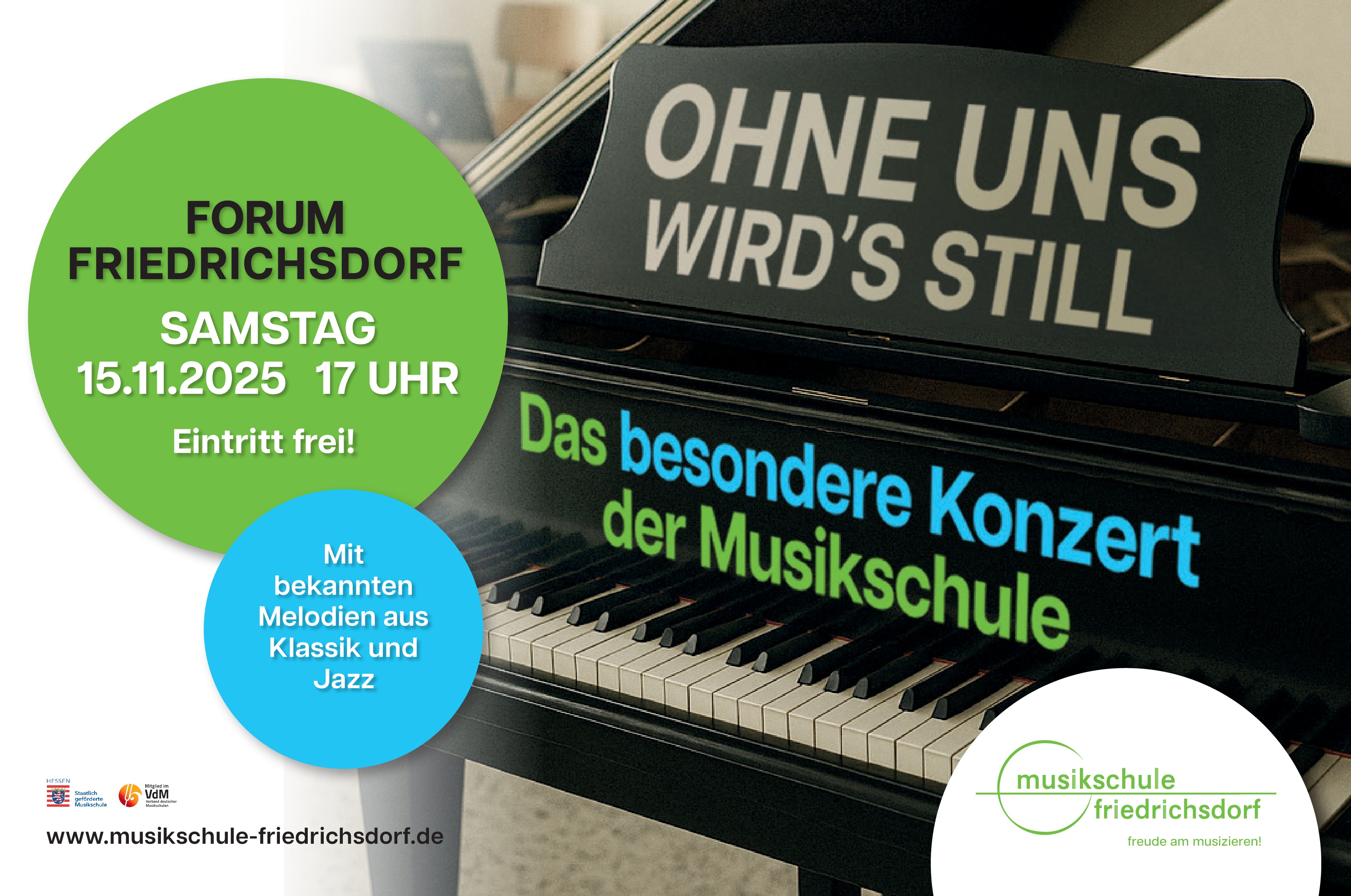 Ohne uns wird's still